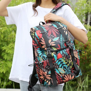 

Fashion Graffiti Color Laptop Backpack Leisure Business Waterproof Large Capacity Backpack Travel Bag Student Bag