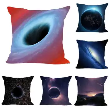 

18'Inch Universe Galaxy Case Cover Cushion Case Fantasy Universe Cushion Case Throw Pillow Case Cotton Linen Pillow