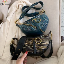 DORANMI роскошный поясной пакет Женская поясная сумка Осенняя клетчатая поясная сумка дорожные нагрудные сумки Женская поясная сумка Nerka BG104