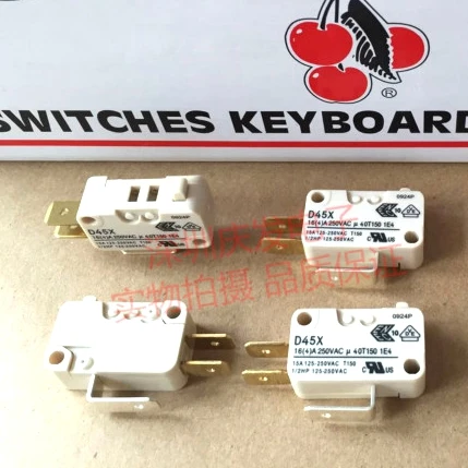 Вишневый микропереключатель D45X CD45X 16A короткий/длинный/шкив/изогнутая ручка 10A 250 В