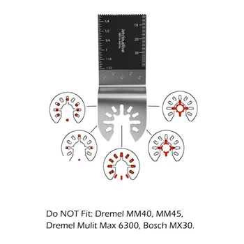 

10x Bi-metal Oscillating Multi Tool Saw Discs Cutter Kit For Fein Makita Parts