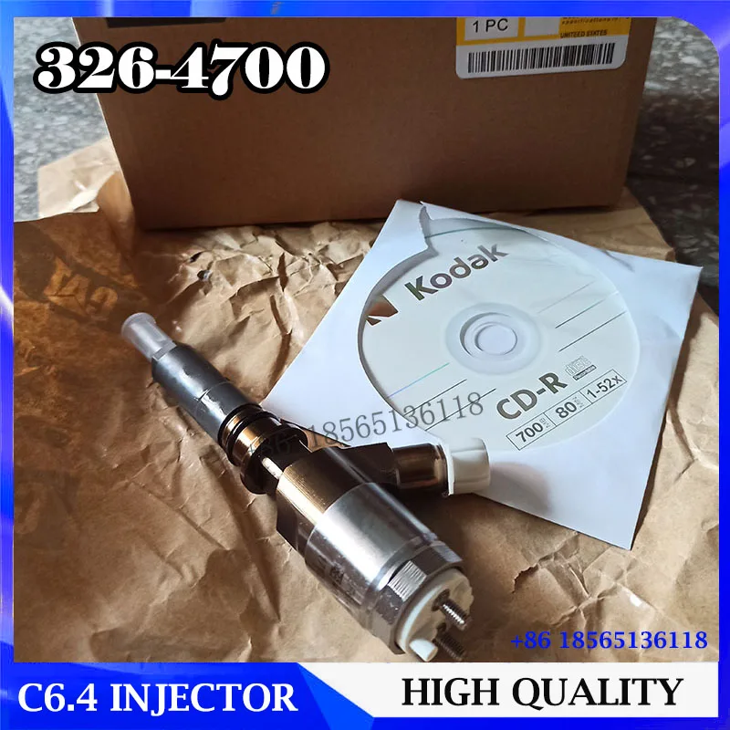

32F61-00062 Common Rail Injector 326-4700 For Caterpillar Excavator Parts E320D C6.4 Engine Fuel Injector 3264700