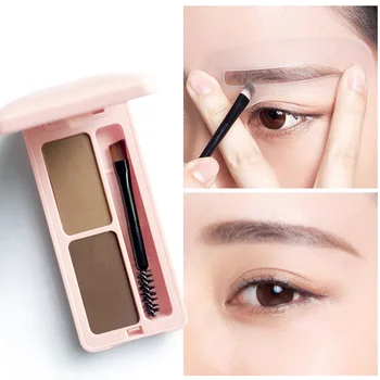 

Two-color Seal Eyebrow Powder Waterproof Non-marking Lasting Beginner Non-eyebrow Pencil Eyebrow Cream