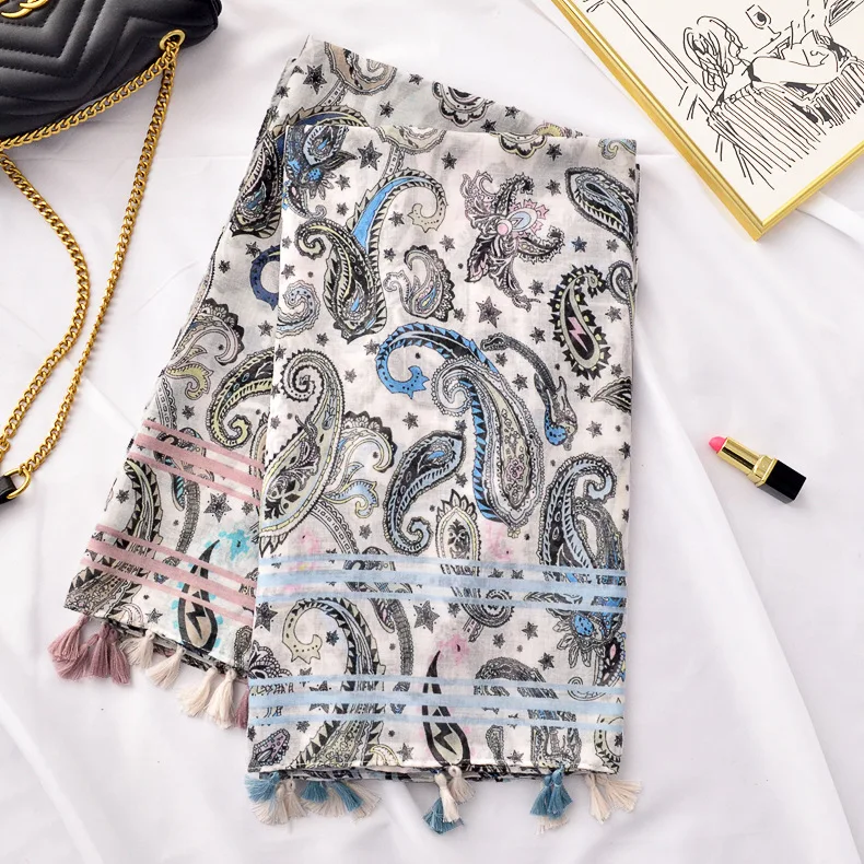 Kyqiao Women S Winter Scarf 2020 Female Autumn Spain Style Ethnic Hippie Long Orangescarf Pashminas Sjaal Muslim Hijab Snood Women S Scarves Aliexpress