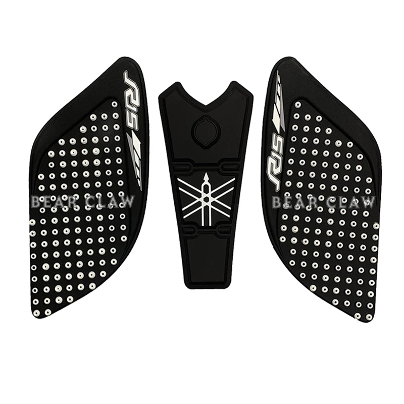 white One set Для YAMAHA YZF-R15 YZF R15 защитная накладка на бак мотоцикла Наклейка газ колено сцепление Танк тяги Pad Сторона - Цвет: white One set