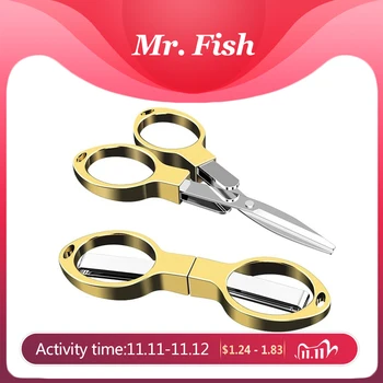 MEGA PROMO ❤️ Stainless steel Fishing Line Cutter Scissors Clipper Nipper Folding Fly Fishing Cut Tool Fishing Tackle Gear - discount item 30% OFF Sports & Entertainment
