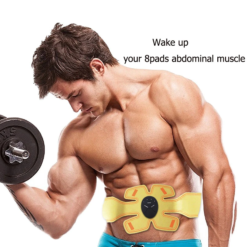 EMS Abdominal Muscle Stimulator Belt Muscle Electric Massager EMS Fitness Simulator Slimming Stimulator Anti-cellulite Massager