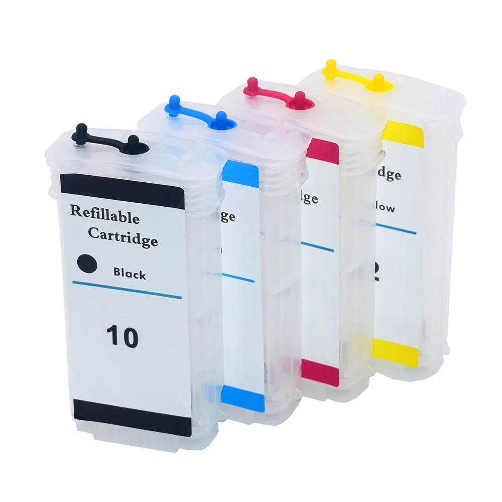 Cartucho de Tinta Recarregável com Chip Ciss para hp Designjet 510 500 800 500ps 800ps 510ps Mais Impressoras 69ml 130ml 280ml Hp10 82 2 69ml 130ml 280ml hp10 82 cartucho de