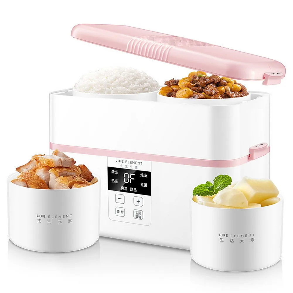 

Intelligent Automatic Electric Lunch Box Small Multi-Function Electric Lunch Box Family Appointment Timed Electric Lunch Box