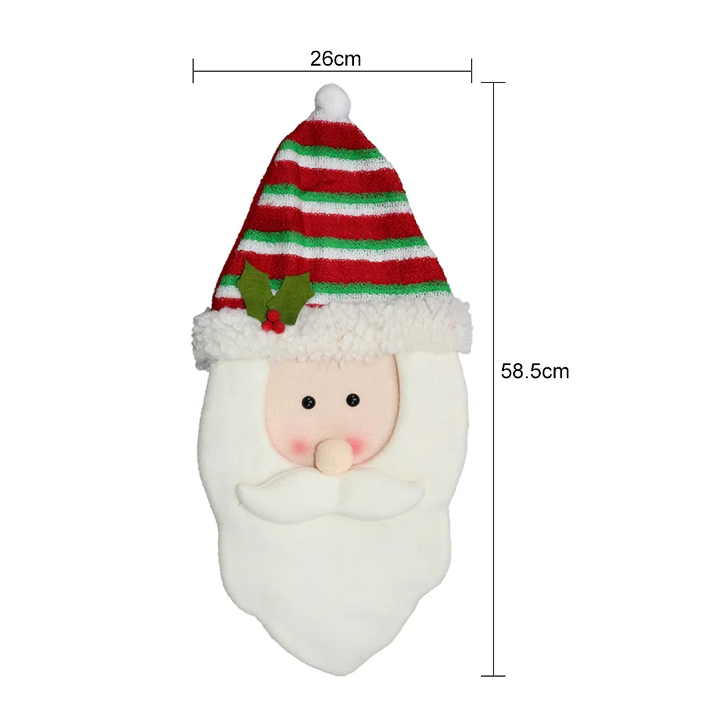 Xmas man Christmas Tree Topper Decorative Christmas Tree Top Pendants Snowman Scarf Hat Hanging Decor Dinner Party Christmas Decorations - Цвет: Xmas man