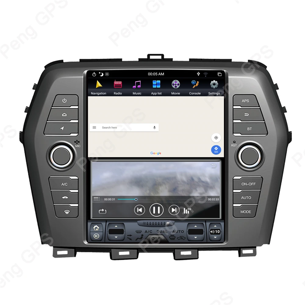 6 ядерный Android 8,1 Тесла вертикальный экран gps навигация для Nissan Maxima- аудио плеер 10," In-dash Carplay 1920*1080