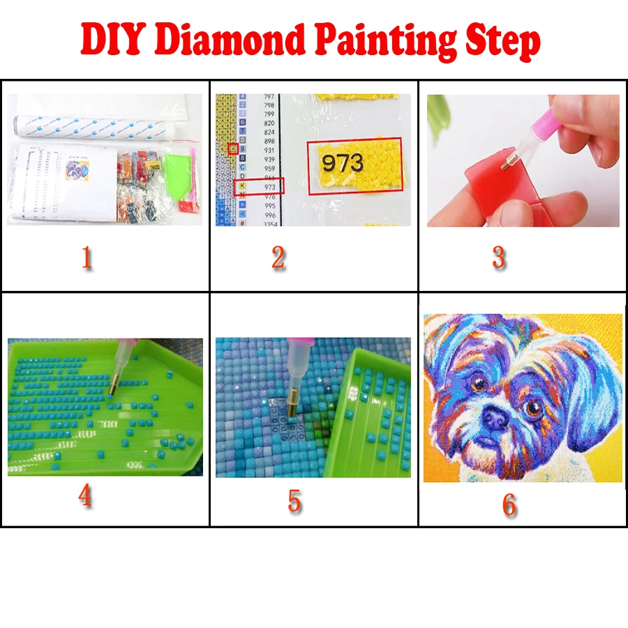 3 шт. 5D Diy алмазная живопись горный хрусталь Вышивка крестом Единорог Фламинго с