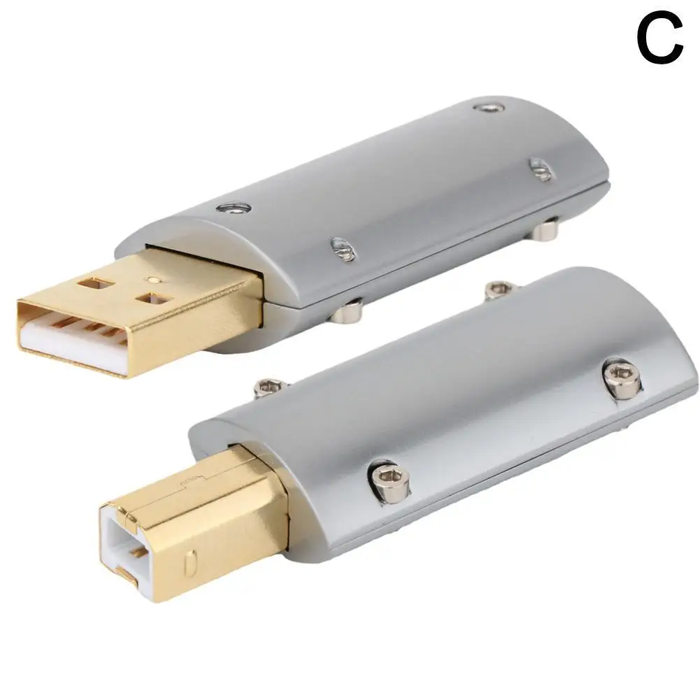 Позолоченный бронзовый USB-кабель тип А штекер 2 0 Терминал Тип в порт декодер