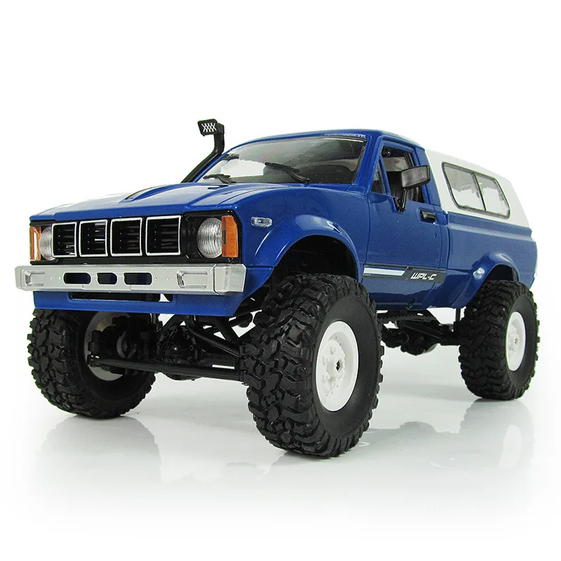 

WLP wanpy long 2.4G Remote Control Car 1: 16 Four-Wheel Drive Off-road Climbing CAR Military Toy Model Car