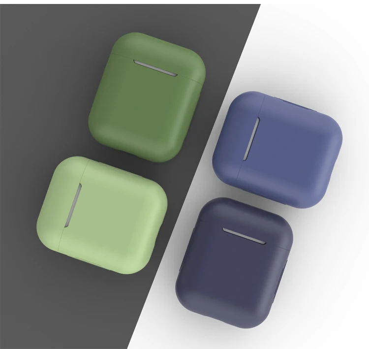 SoCouple силиконовый Bluetooth беспроводной чехол для наушников Защитный чехол для Airpods аксессуары для кожи для Apple Airpods зарядная коробка