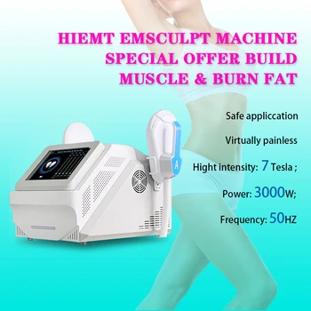 

2020 Popular HI-EMT High-Intensity Emslim EMS Electromagnetic muscle Fat Burning Shaping Slim Muscle Trainer Beauty Equipment
