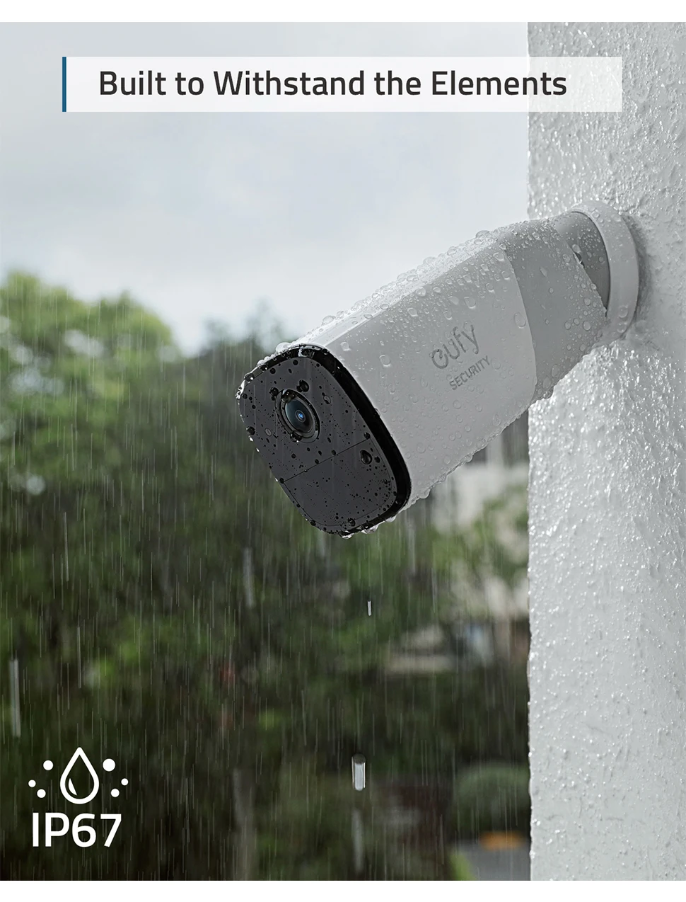 Câmera de Segurança em Casa sem Fio Dias de Vida Útil da Bateria Eufy Segurança Eufycam Resolução 2k Requer Homebase 365 2 Pro 6 segurança em casa sem fio, resolução 2k,