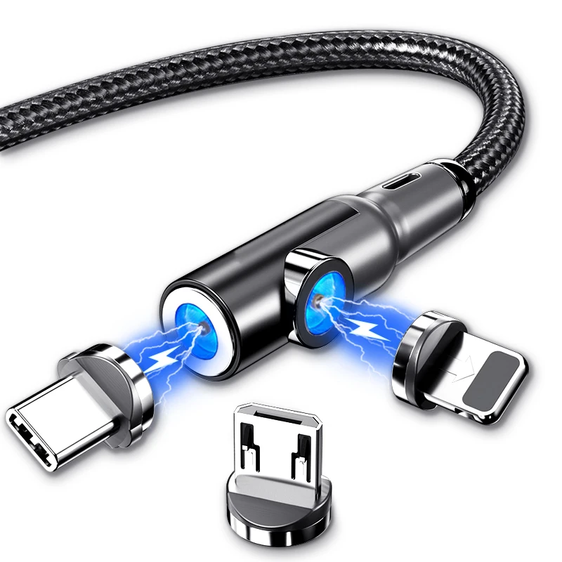1M 2M магнитное зарядное устройство Micro USB кабель для передачи данных iPhone Samsung Android