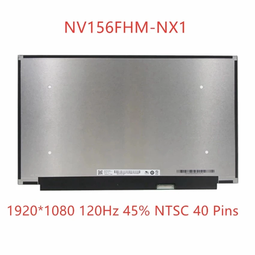 15.6 Pollici Ips Nv156Fhm-Nx1 Display Lcd Matrix Replacement 40 Pins120Hz Fhd Per Lenovo Ideapad Gaming 3-15Imh05 3-15Arh05