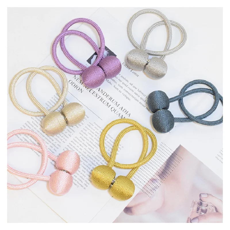 2 шт. Магнитный жемчуг шар занавес ремень Магнитная Пряжка комнаты шторы на окна