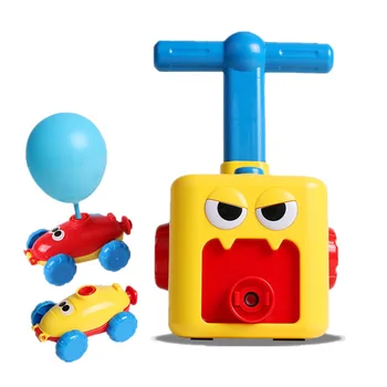 

Children Inertial Power Balloon Car Science Experiment Toy Puzzle Fun Inertial Mini Power Car Balloon Pump For Kid Birthday Gift