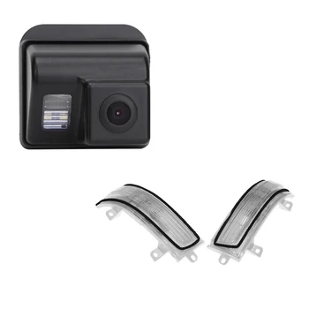 

1x Car Reversing Rear View Camera for Mazda Cx5 Cx-5 Cx-7 Cx7 M6 & 1Pair Led Turn Light for Civic 2012 2013 City 2009-2014 Gm2 G