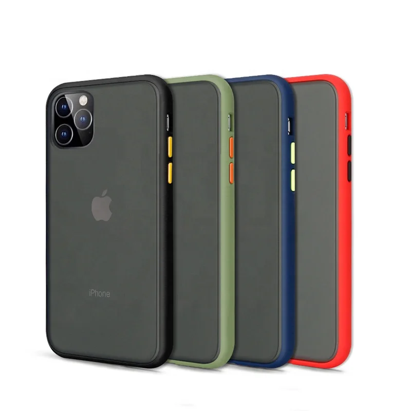Матовый Жесткий чехол из поликарбоната для телефона iPhone 6 7 8 Plus se2 Противоударная