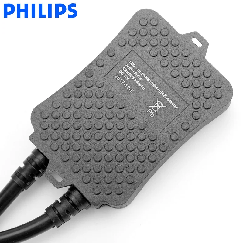 Philips 12V светодиодный адаптер Canbus 9005 9006 9012 HB3 HB4 H1R2 автомобилей головной светильник