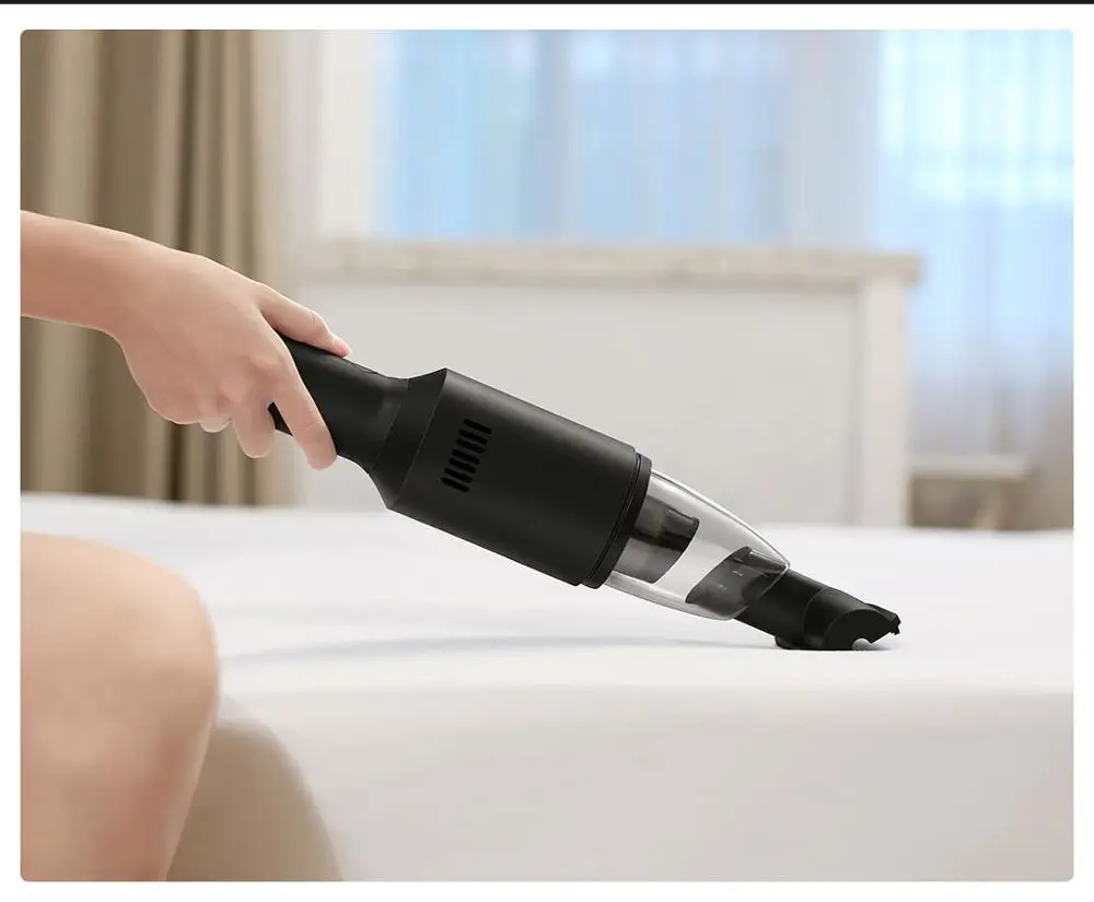 Shunzao беспроводной ручной пылесос Xiaomi Mijia Мини Портативный пылеуловитель для автомобиля домашний офис кровать дивана Чистка