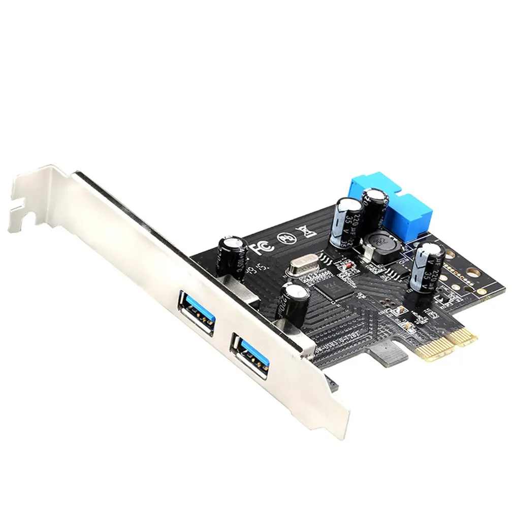 

2-Port Pci-E Usb 3.0 Express Card Pci-E Usb 3.0 Hub Controller Adapter 2 Ports Pci-E Usb 3.0 Adapter Card