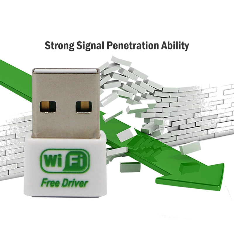 Usb wifi адаптер ethernet lan беспроводной 802.11n ноутбук ключ карта antena adaptador 2 4g wi fi приемник