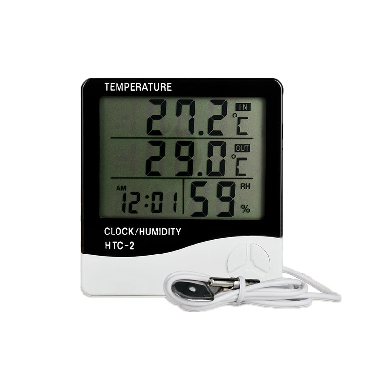 Temperature Counting Hygrometer Electronic Liquid Crystal Temperature