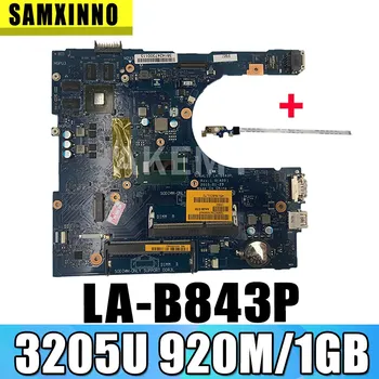 

AAL10 LA-B843P REV:1.0(A00) 3205U 920M/1GB FOR Dell INSPIRON 5458 5558 5758 Laptop Motherboard CN-0F0T2K F0T2K Mainboard