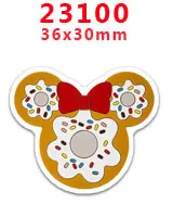 30 шт мультфильм персонаж плоское украшение из смолы PR 19205 - Цвет: 23100