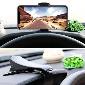 

1pcs Universal Car Phones Holder Automobile Dashboard Bracket Holder Mounting Display Phones GPS Car Adjustable Angle Navig H9T8