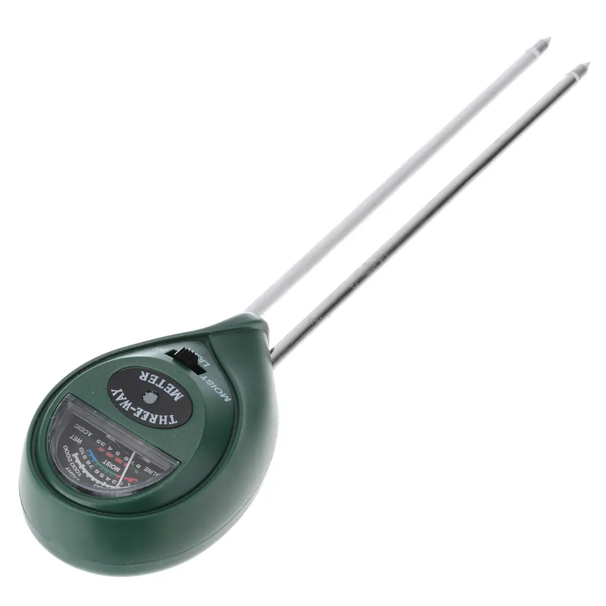 3 in 1 Gardening Soil Ph Meter Tester PH Moisture Meter Temperature Sunlight Intensity Measurement Analysis Tool