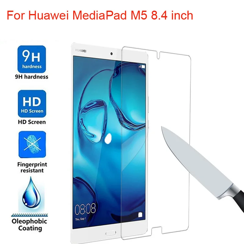Lot/Film Vitre Verre Trempé De Protection Ecran Pour Huawei MediaPad M5 Lite 8 