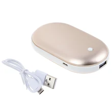 5200 мА/ч 5 в милый USB Перезаряжаемый СВЕТОДИОДНЫЙ Электрический подогреватель для рук и путешествий удобный долговечный Мини карманный нагреватель продукт для домашнего потепления
