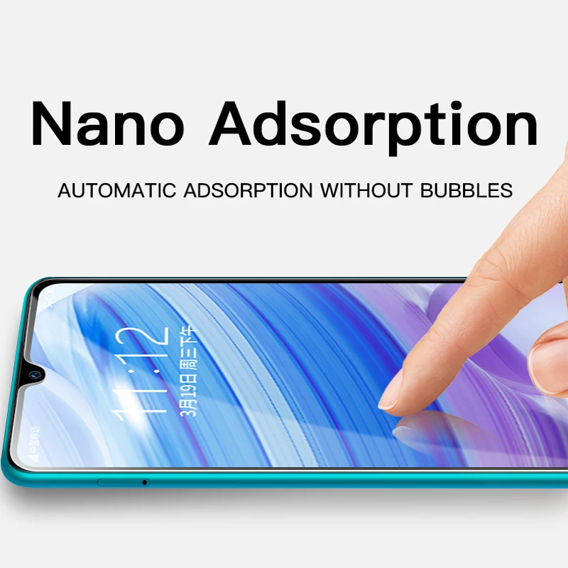 Закаленное стекло для Xiaomi Redmi Note 8 9 Pro Max 7 8T 9S Защитное 8A 7A 9A защитная пленка экрана 3