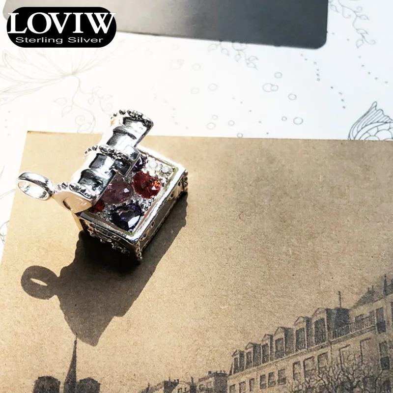 Кулон грудной клетки циркония, Модные украшения Thomas SABOR Стиль 925 пробы серебряные аксессуары, подарок для женщины, Rebel Для мужчин