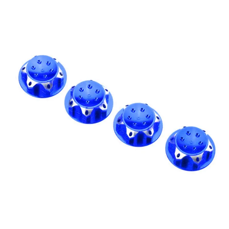 ABKT-4Pcs RC багги 1/8 масштаб 17 мм замок от пыли переходник для гаек для RC внедорожника Redcat LOSI Team-C колеса и диски гайка