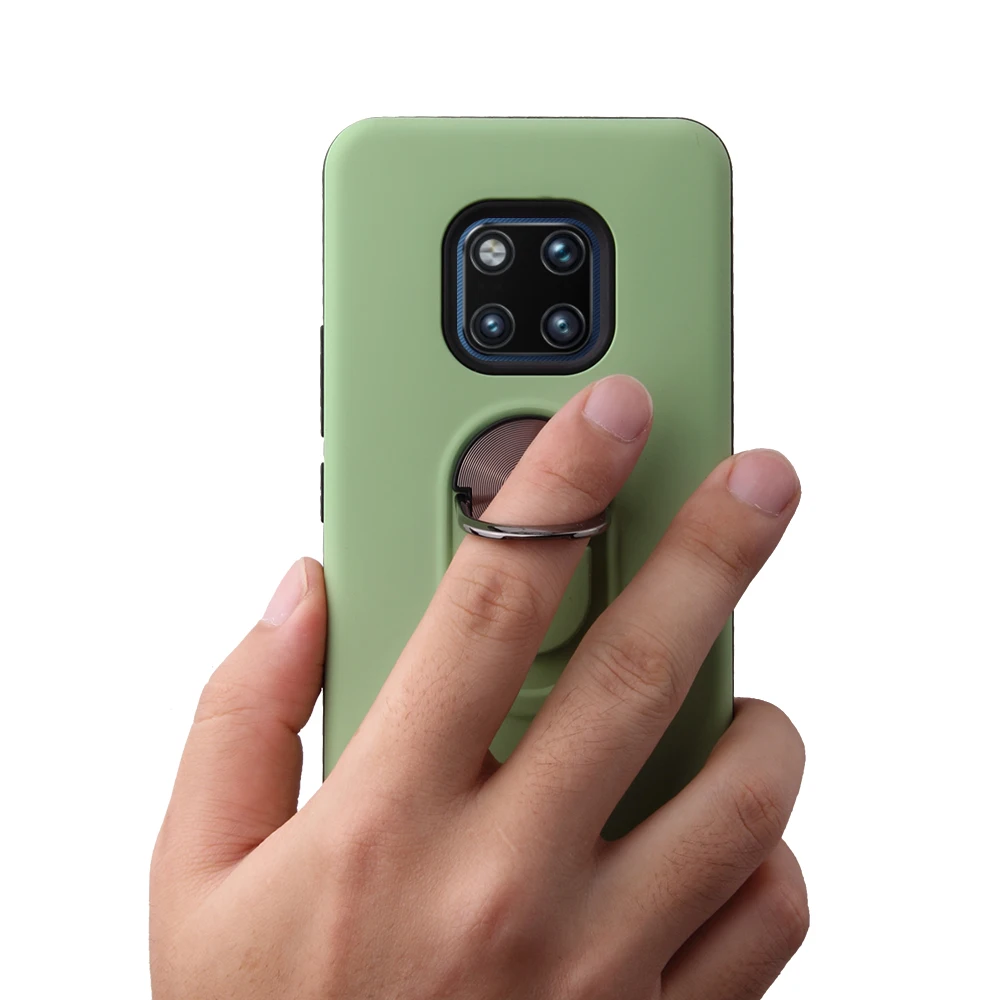 Магнитное вращающееся кольцо 360 градусов для huawei mate 20 Pro Чехол Съемный чехол подставка ударопрочный для huawei P20 P30 mate 20 Funda
