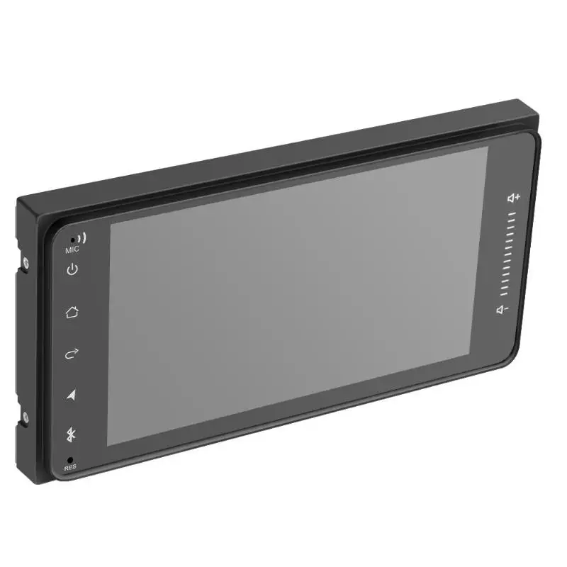 7 дюймов 2 DIN сенсорный экран автомобильное FM Радио 1+ 16G Android 8,1 автомобильный стерео MP5 плеер Bluetooth gps навигация USB мультимедийный плеер