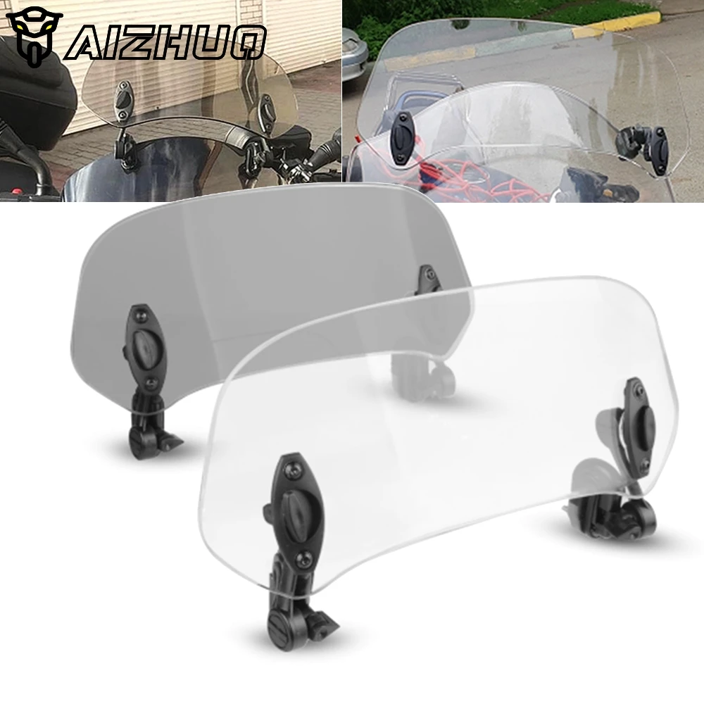 FOR YAMAHA DT125 DT125R DT200 DT230 DT 125 200 230 FZ-S 150 FZ 16 Motorcycle Windshield Wind Screen Air Deflector |