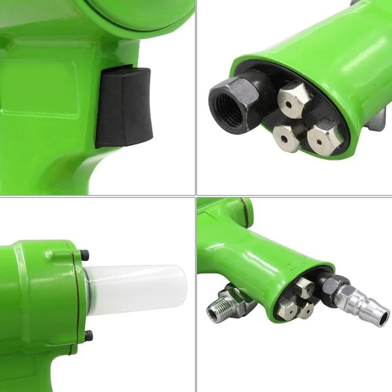 Пневматические зажимы плоскогубцы трехкулачковые плоскогубцы клепки 2,4-4,8 мм