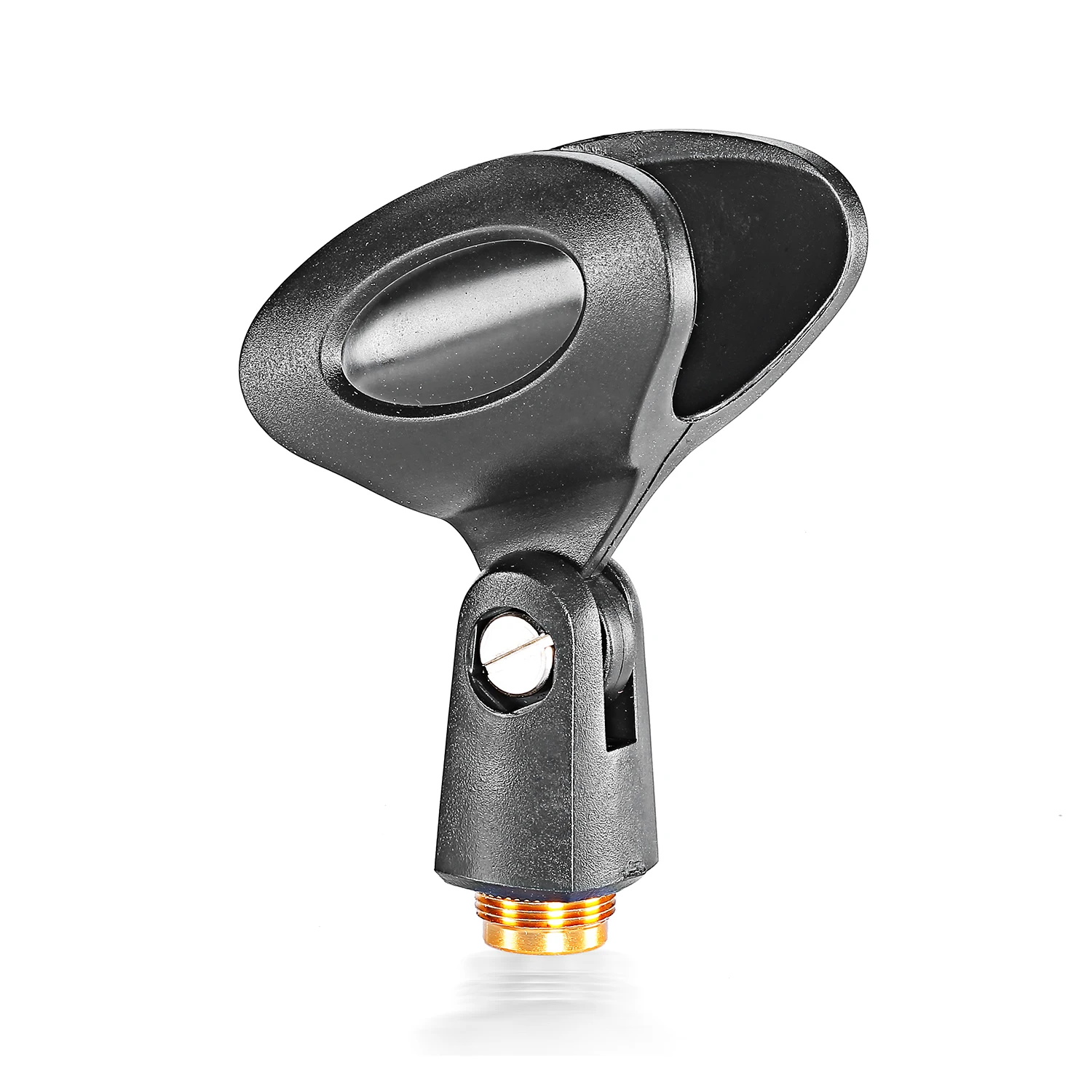 Neewer 3-Pack Black Universal Microphone Clip Holders with 5/8-Inch Male to 3/8-Inch Female Metal Nut Adapters for Handheld Mic - ANKUX Tech Co., Ltd