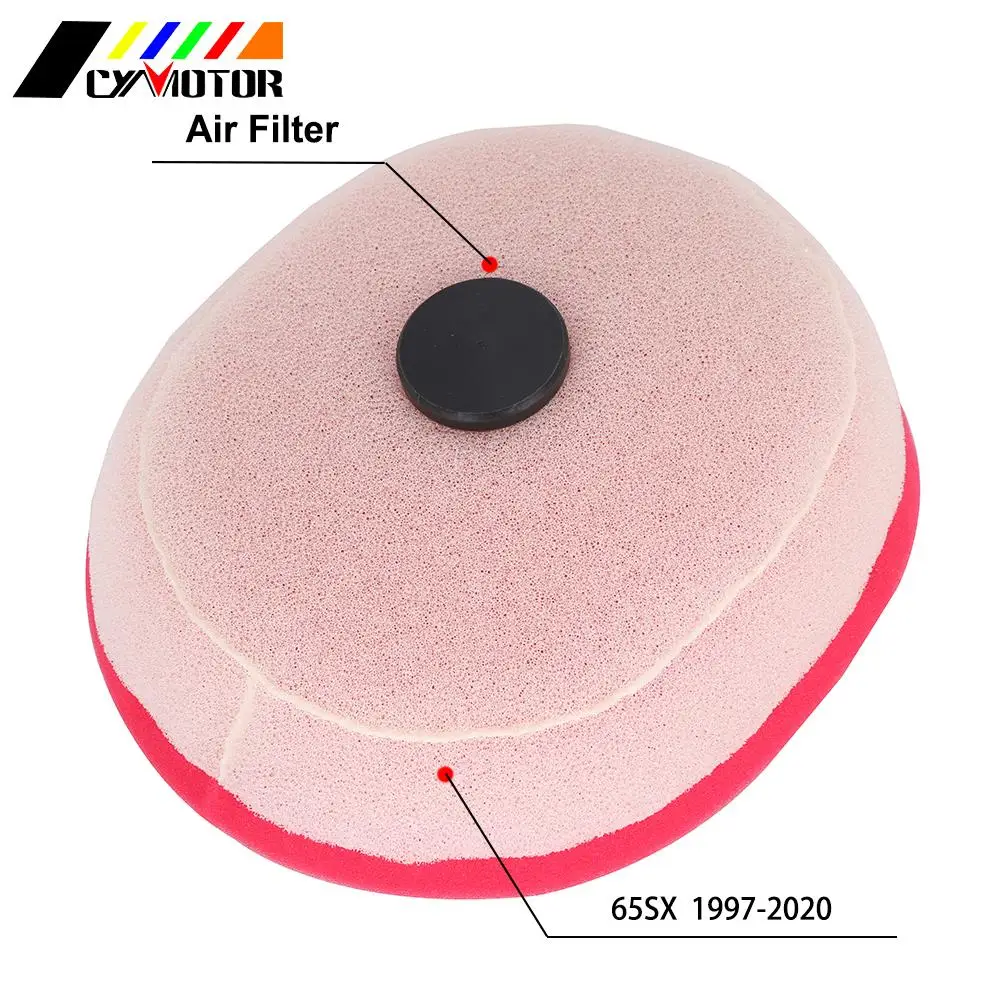 Motorcycle 2020 NEW Dual Foam Layer Sponge Air Cleaner Filter For KTM 65SX SX 65 1997-2017 2018 2019