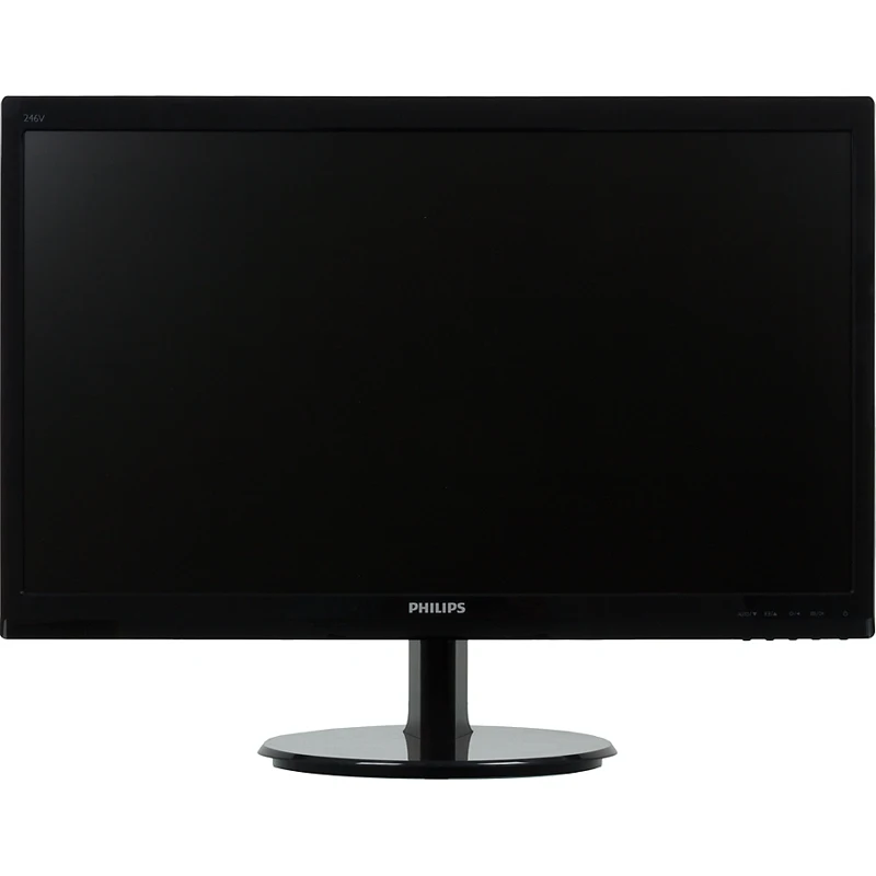 Монитор Philips 24" 246V5LSB(00/01) черный TN+film LED 5ms 16:9 DVI Mat 250cd