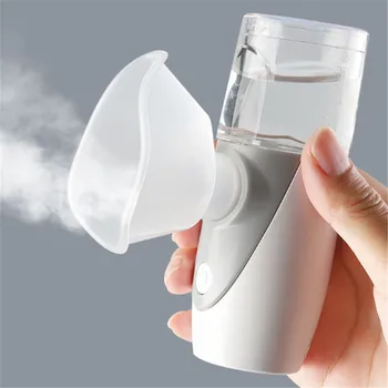 

Ultrasonic Handheld Portable Nebulizer Medical Grade Atomizer Home Hospital Health Care Low Noise Recharging Nebulizers