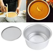 6 алюминиевый сплав антипригарная круглая форма для выпечки торта сковорода кухонный инструмент OXL